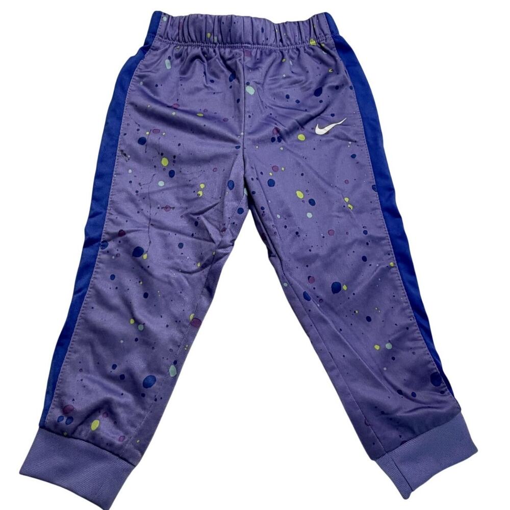 Nike joggers baby girls paint splatter design Size 24M